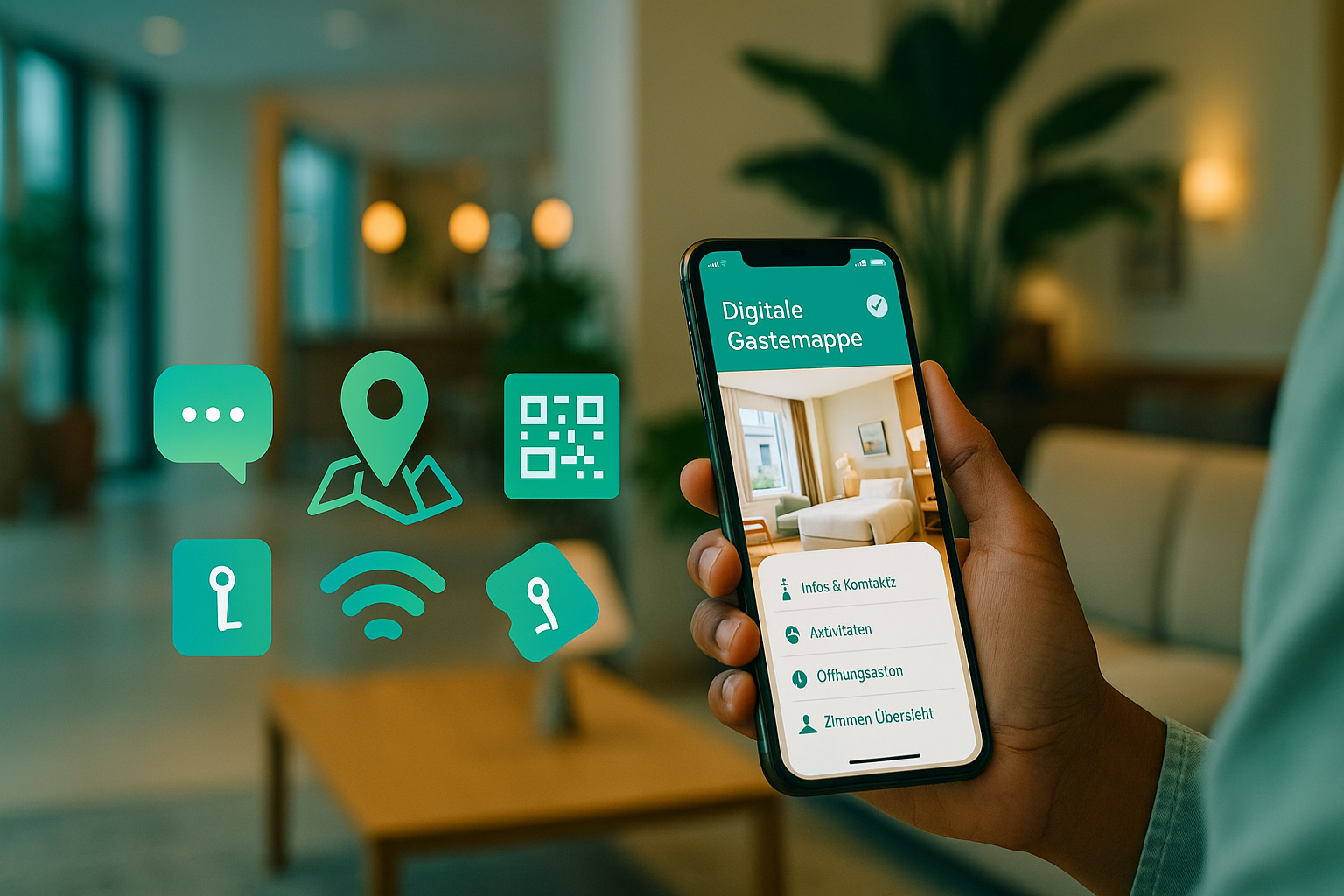 SmartGuest – digitale Gästemappe auf dem Smartphone